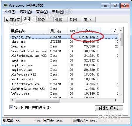 svchost占用内存过高该怎么解决